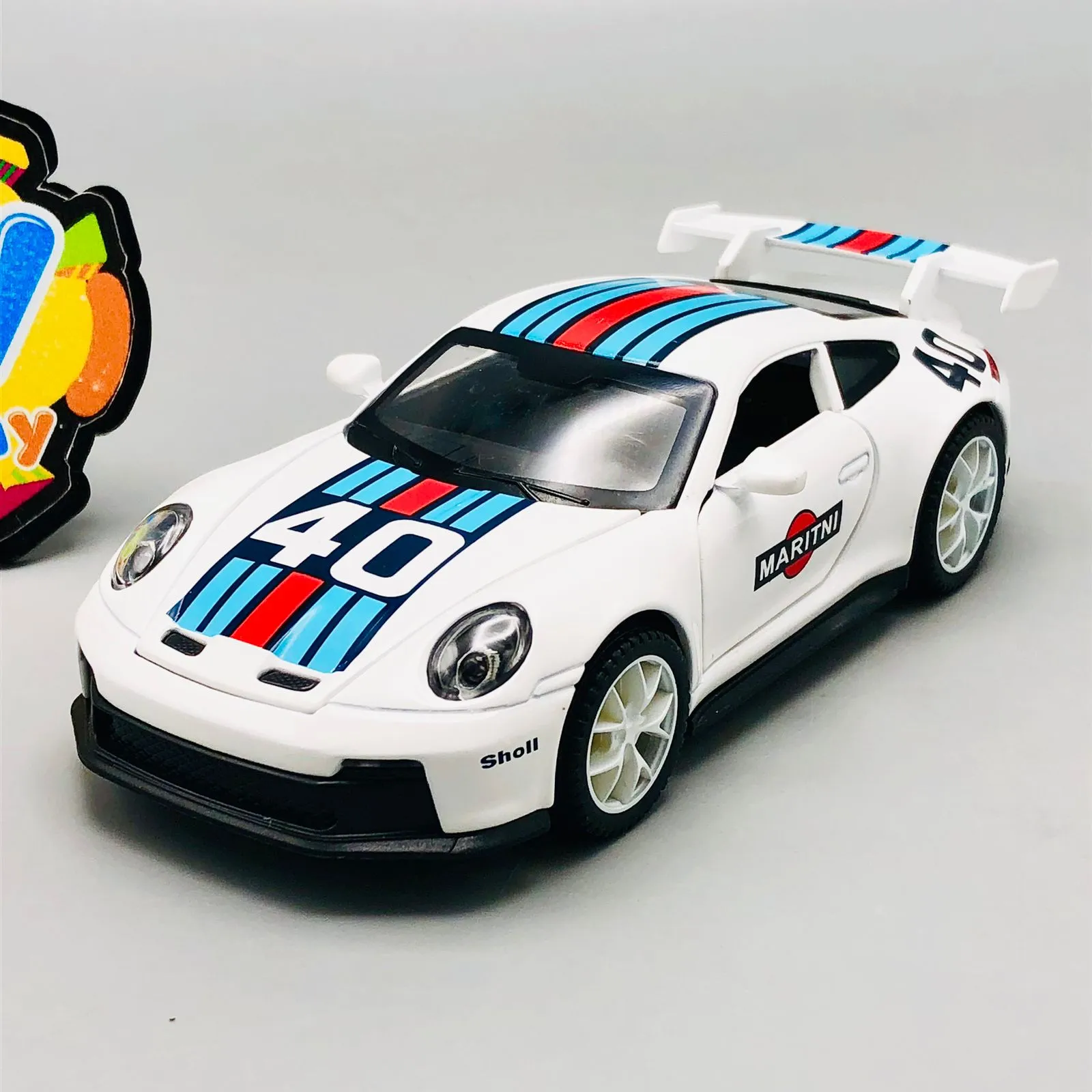 1:32 Diecast Printed Model Car With Light & Sound - Assortment