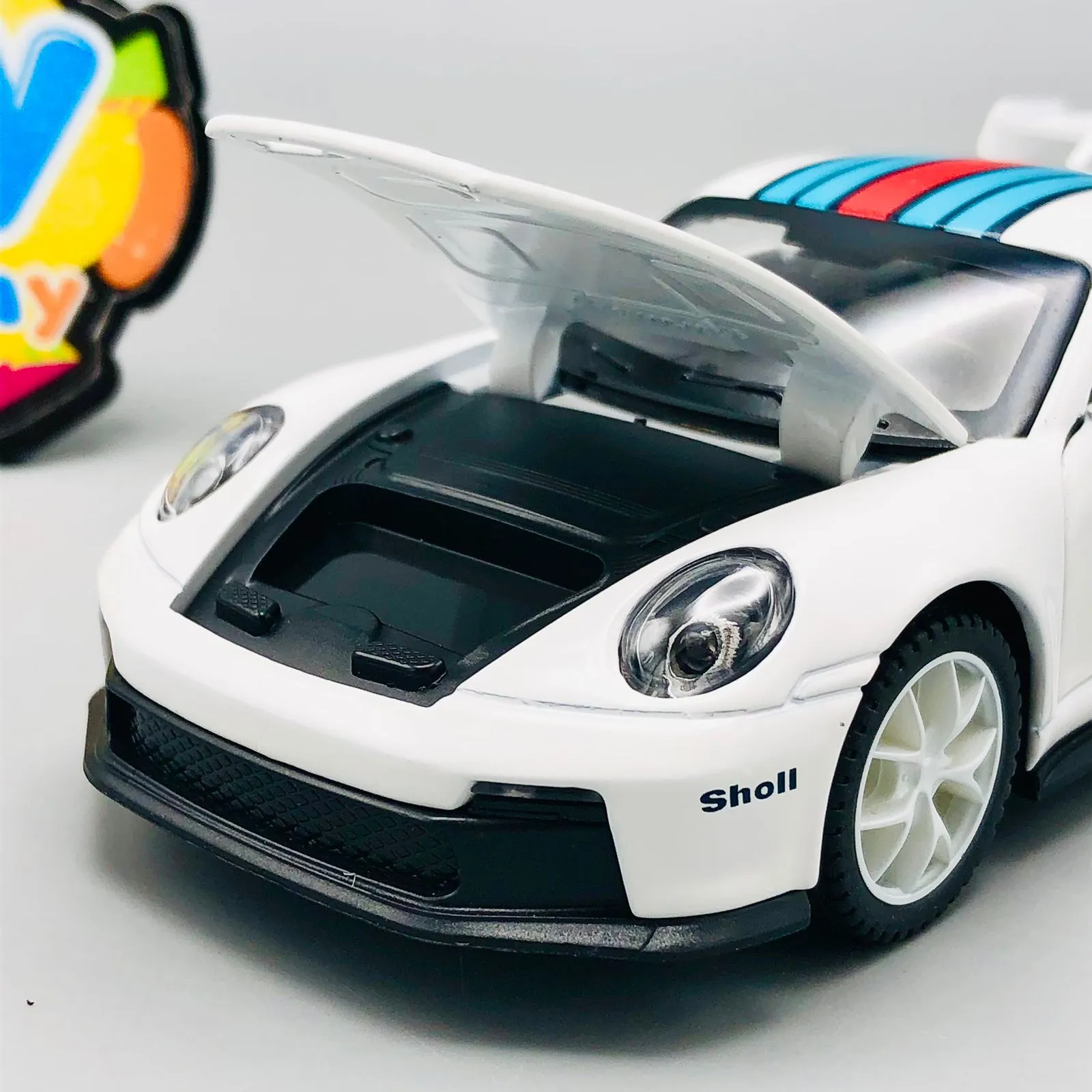 1:32 Diecast Printed Model Car With Light & Sound - Assortment