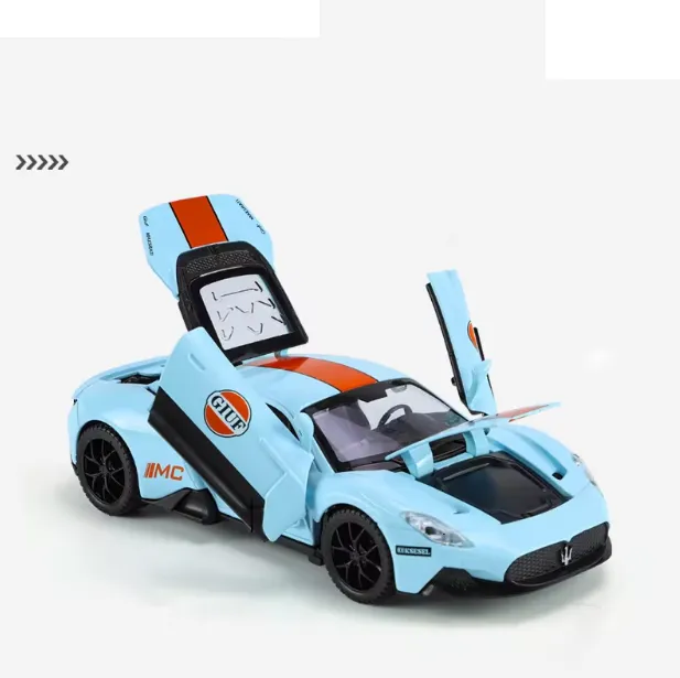 1:32 Diecast Printed Model Car With Light & Sound - Assortment