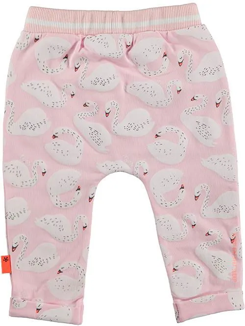 B.E.S.S. Pants AOP Swan