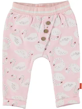 B.E.S.S. Pants AOP Swan