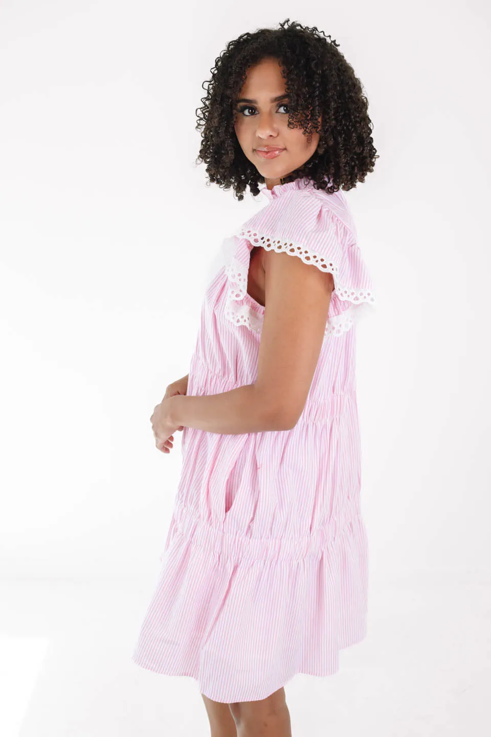 Cape Cod Calling Dress - Pink