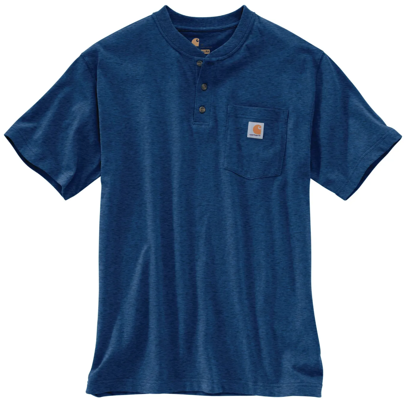 CARHARTT LOOSE FIT HEAVYWEIGHT SHORT-SLEEVE POCKET HENLY T-SHIRT K84