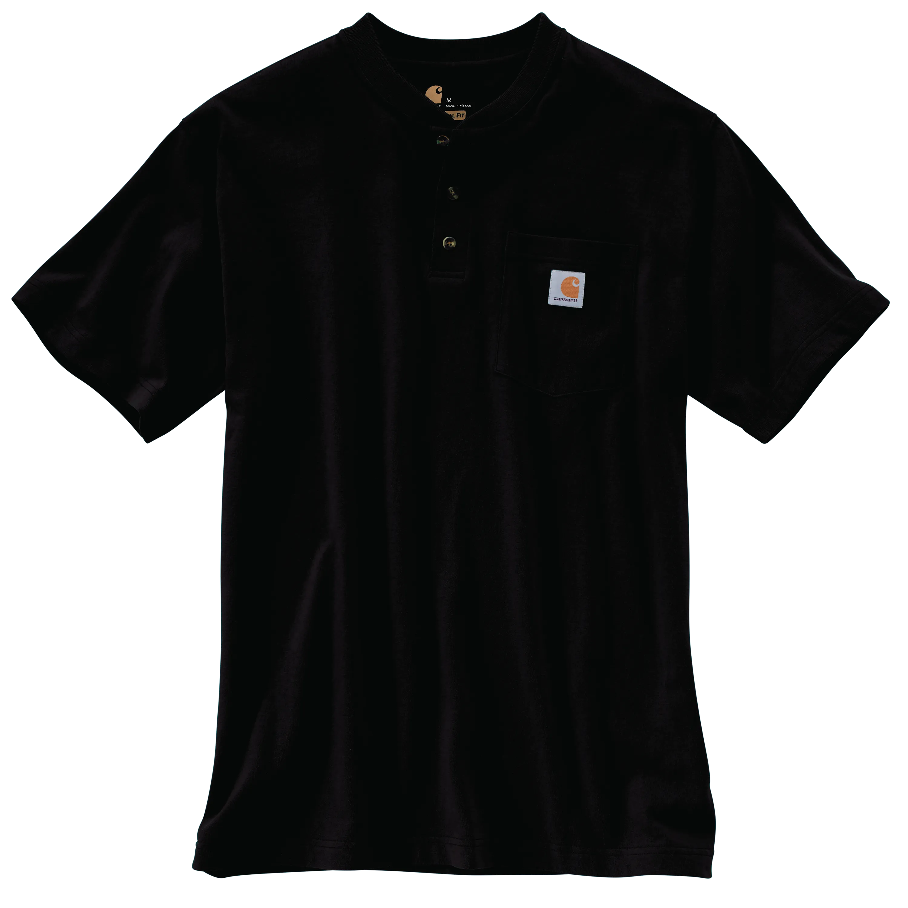 CARHARTT LOOSE FIT HEAVYWEIGHT SHORT-SLEEVE POCKET HENLY T-SHIRT K84