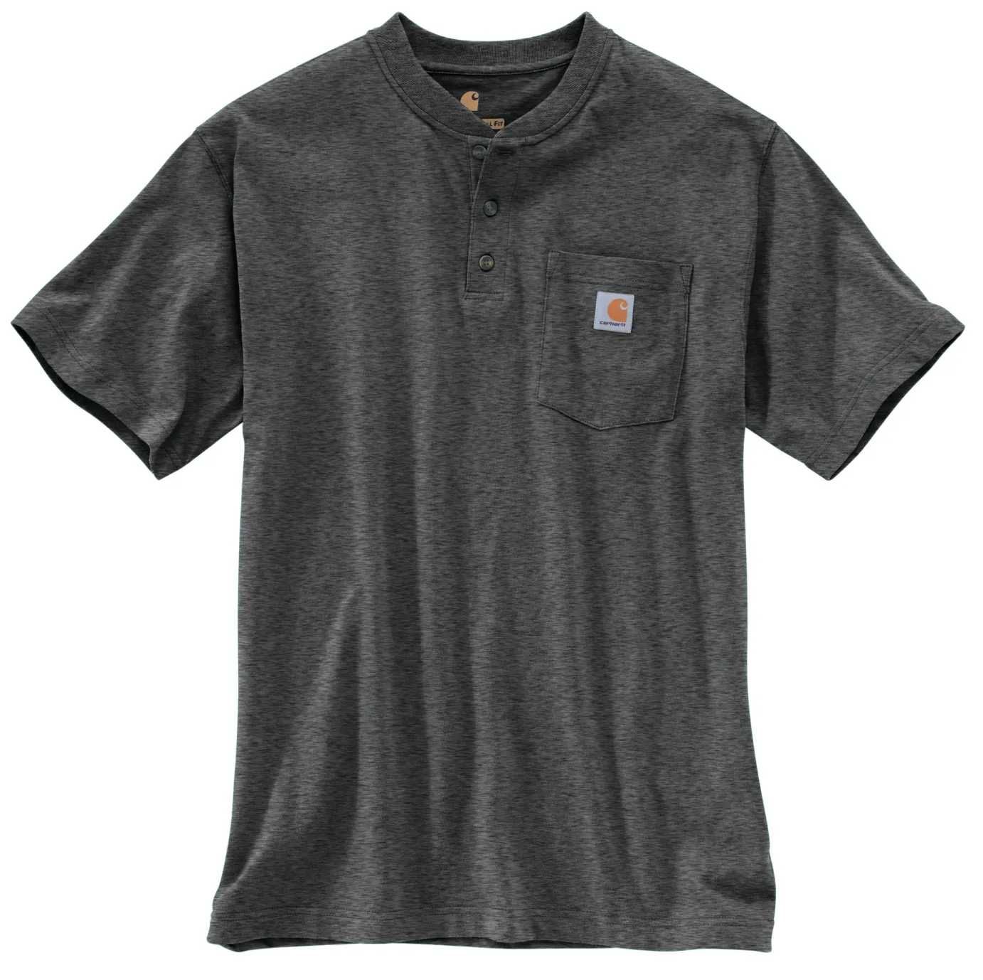 CARHARTT LOOSE FIT HEAVYWEIGHT SHORT-SLEEVE POCKET HENLY T-SHIRT K84