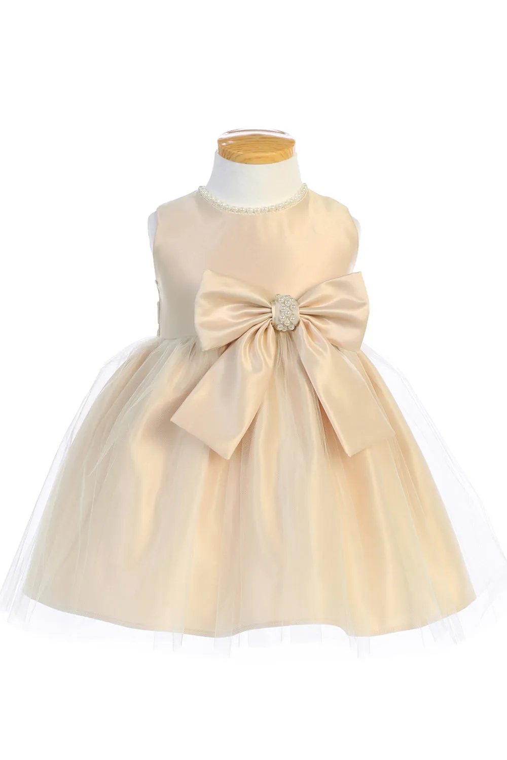 Flower Girl Beautiful Satin Dresses - LAK781