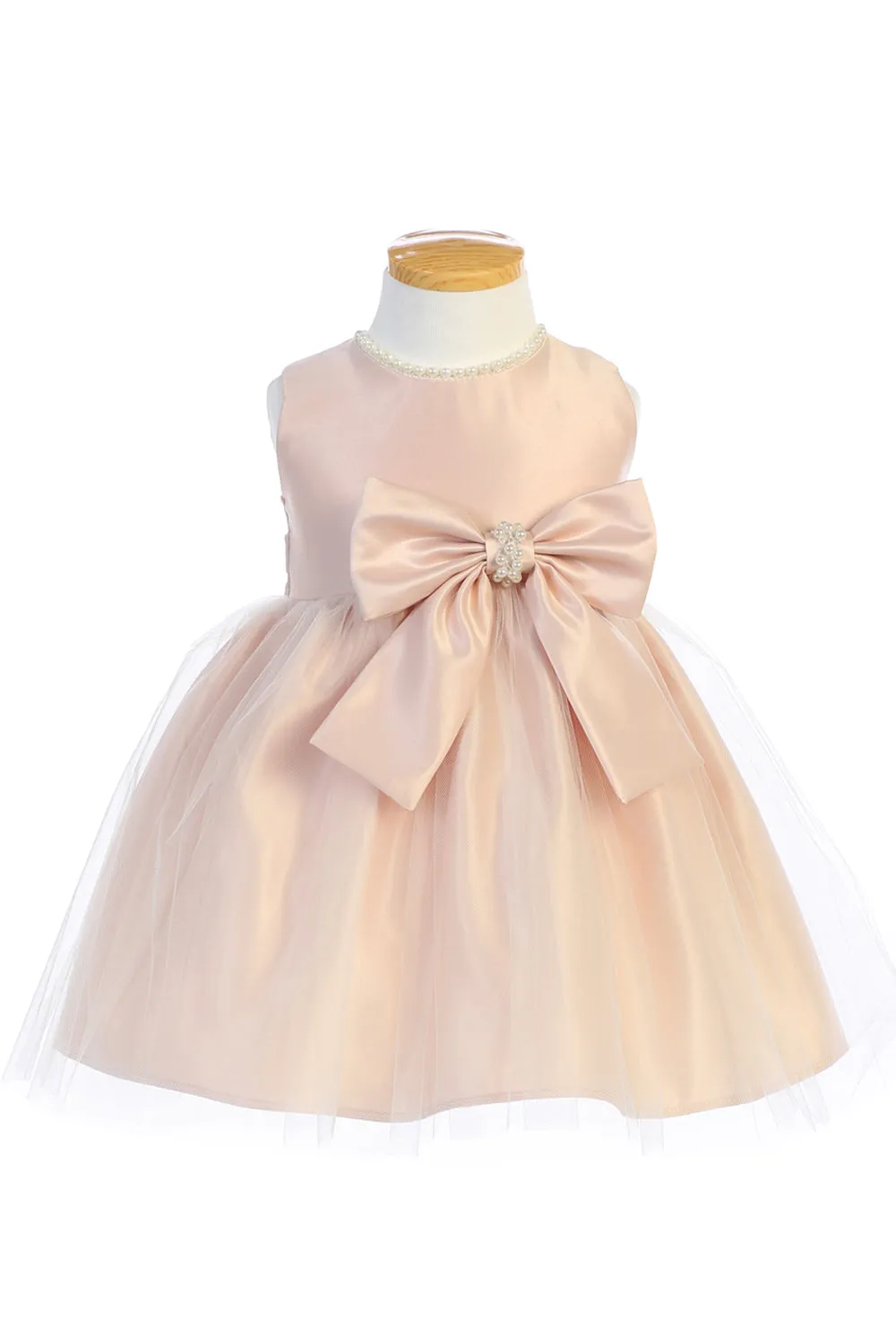 Flower Girl Beautiful Satin Dresses - LAK781