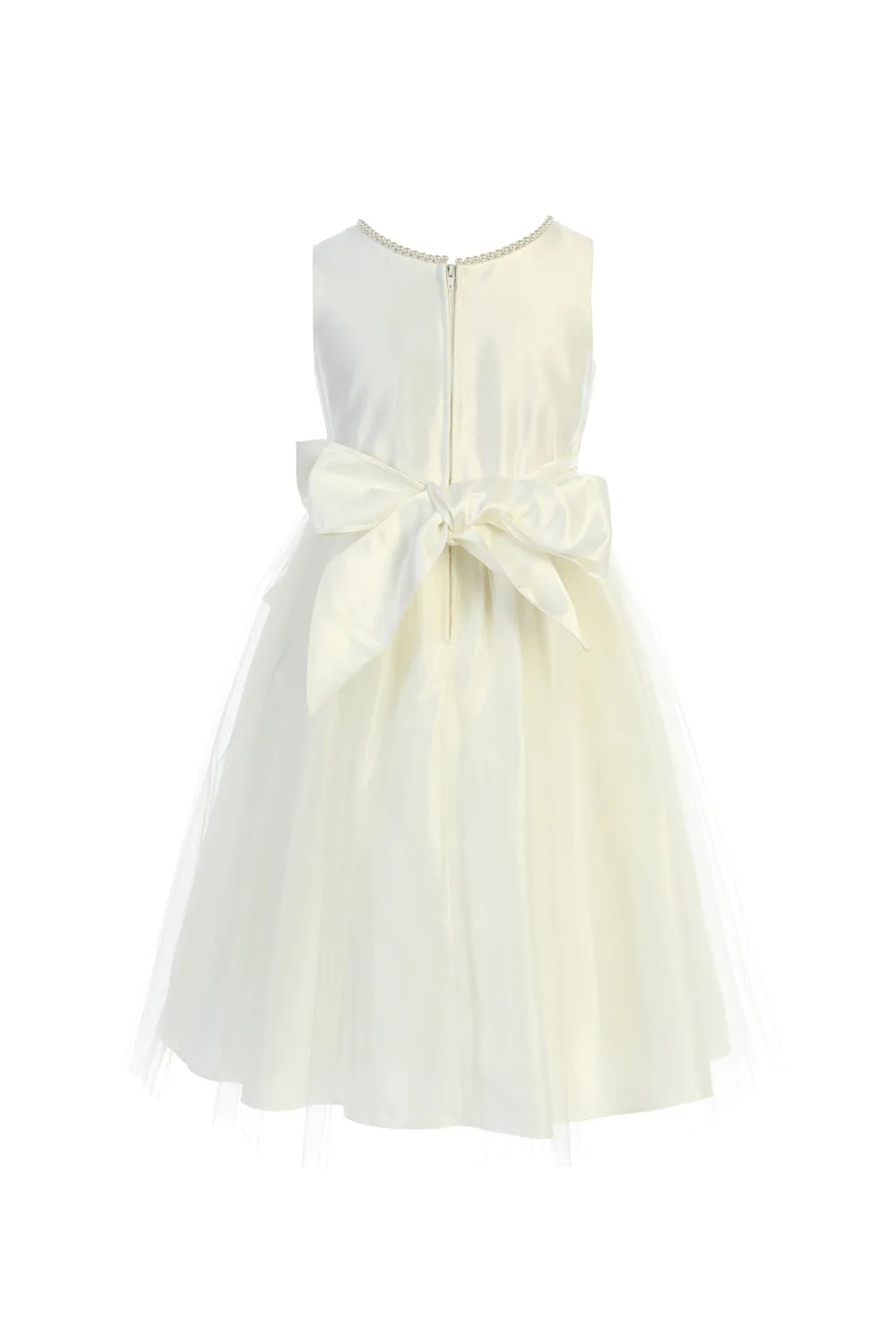 Flower Girl Beautiful Satin Dresses - LAK781