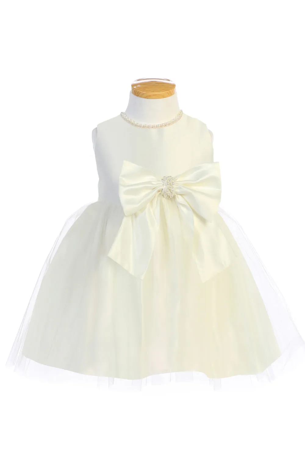 Flower Girl Beautiful Satin Dresses - LAK781