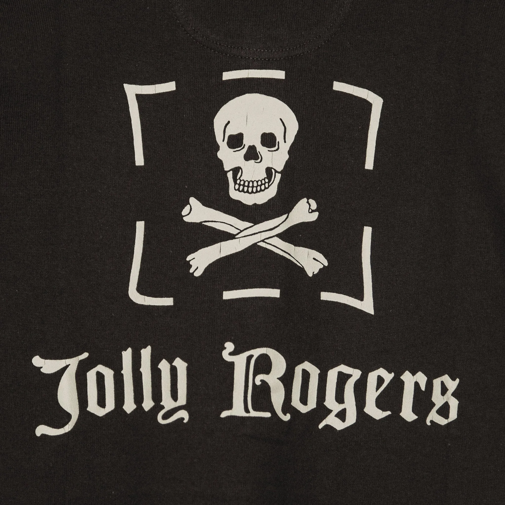Freewheelers  U.S.NAVY "Jolly Rogers" VF-17 Henley Shirt
