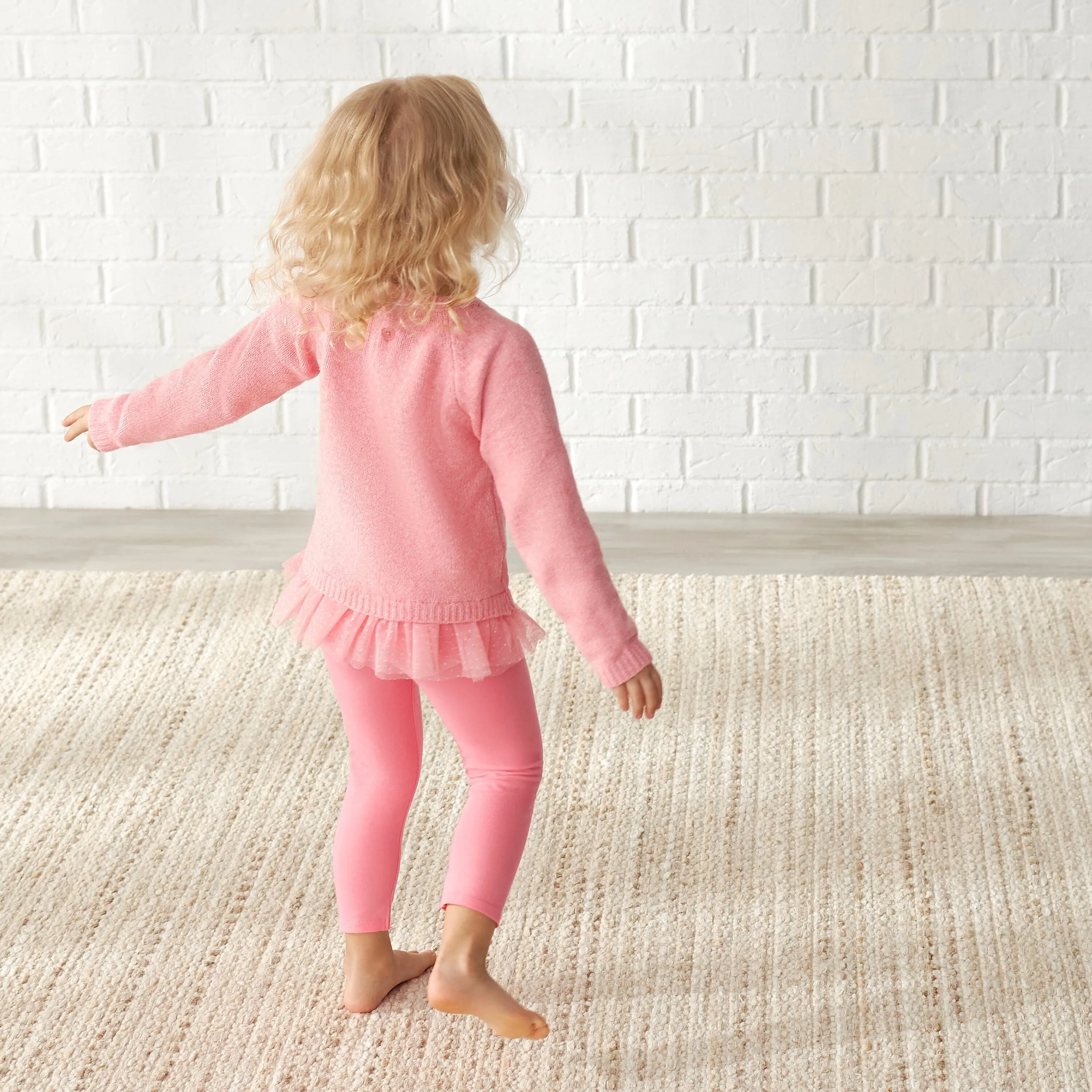 Infant & Toddler Girls Pink Leggings
