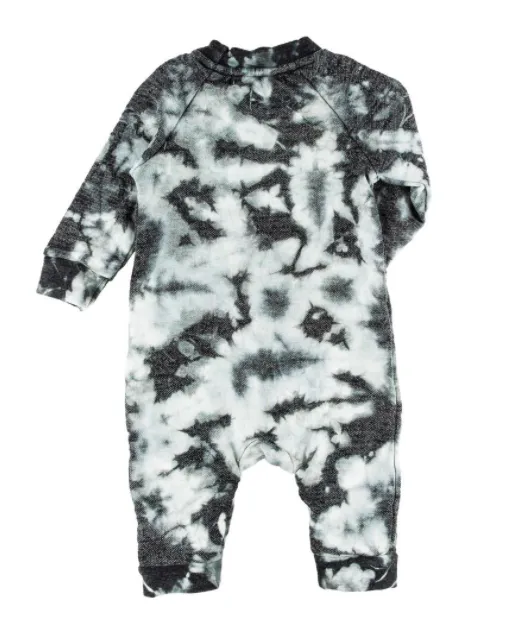 Miki Miette - Henry Romper in Bandit Tie Dye