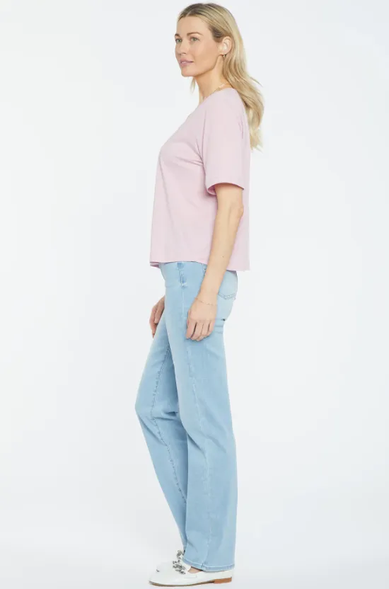 Pink V-Neck T-Shirt