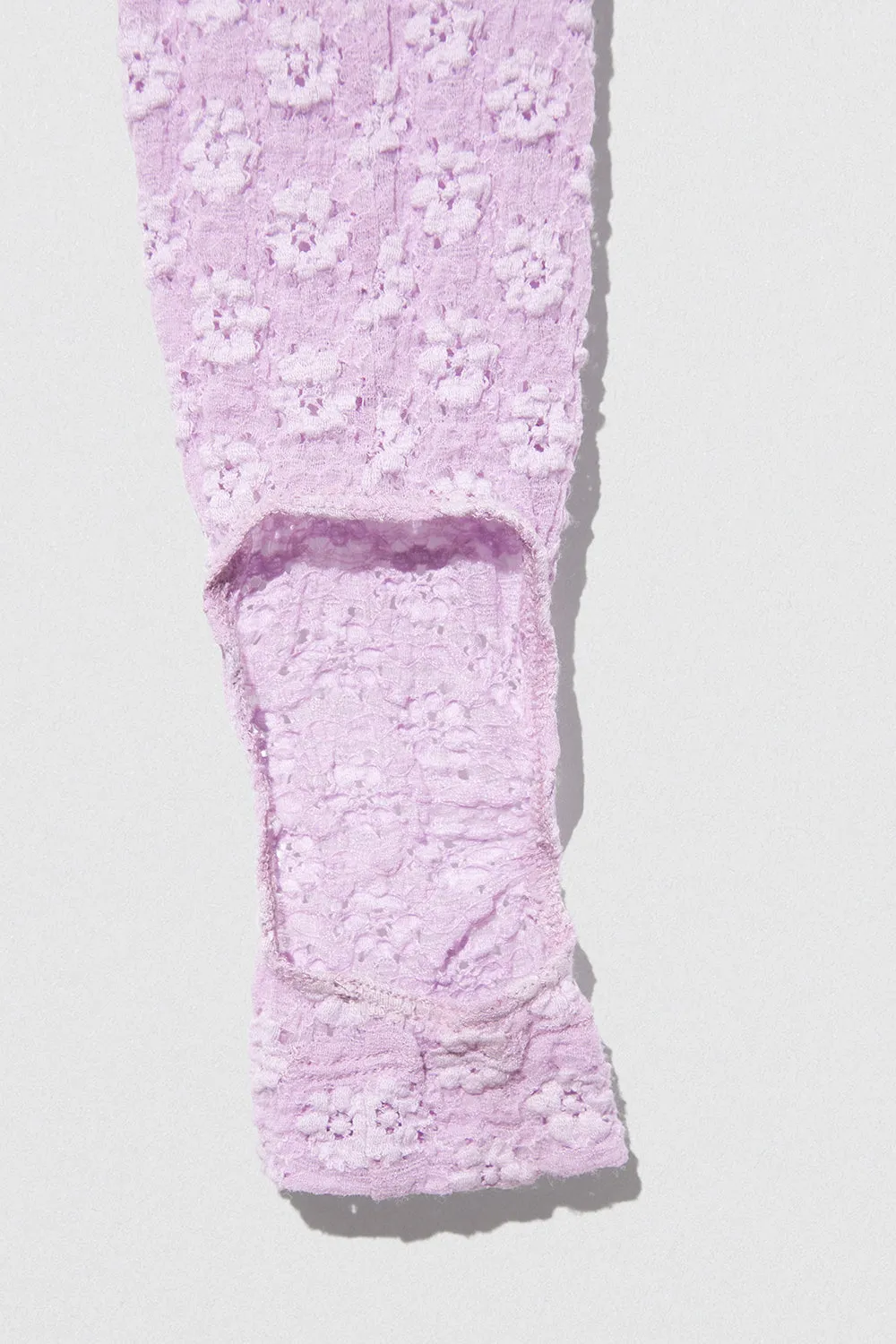 Rubi Leggings Lilac Floral Lace