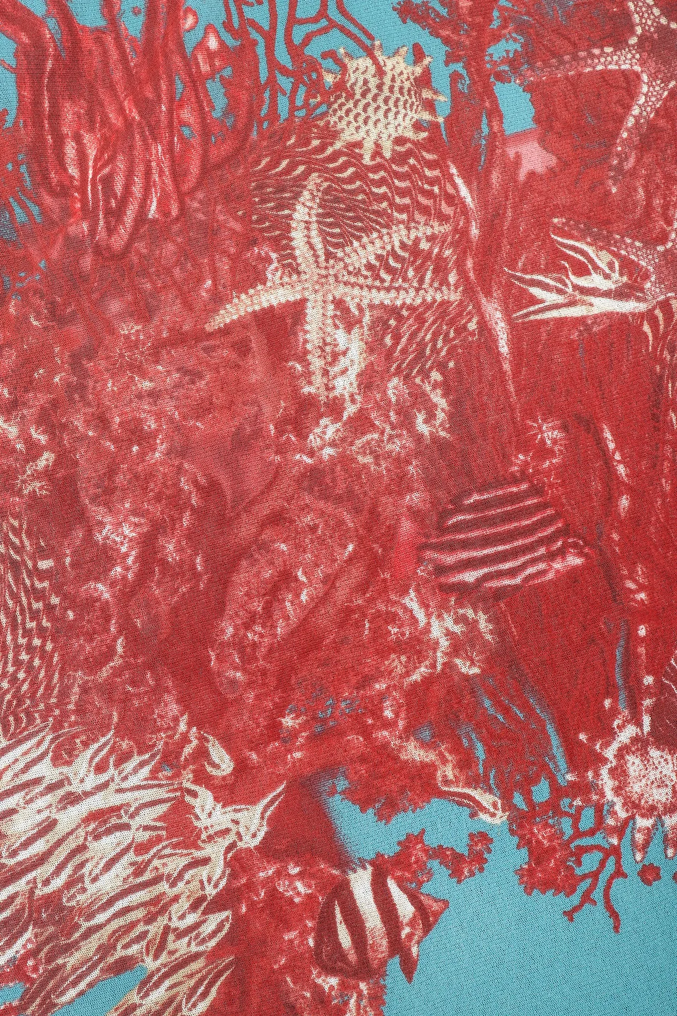 Soleil Mesh Coral Reef Dress