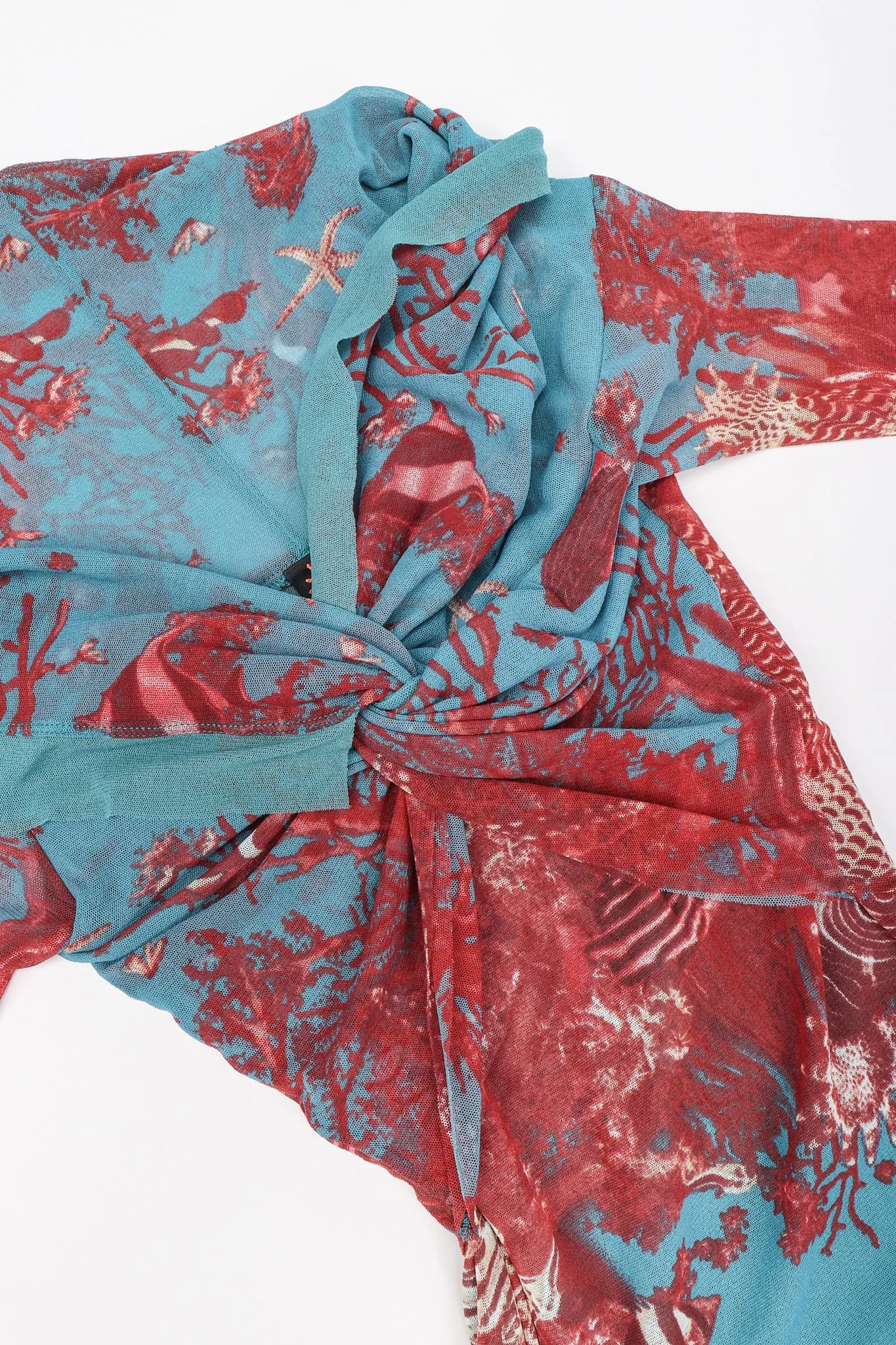 Soleil Mesh Coral Reef Dress