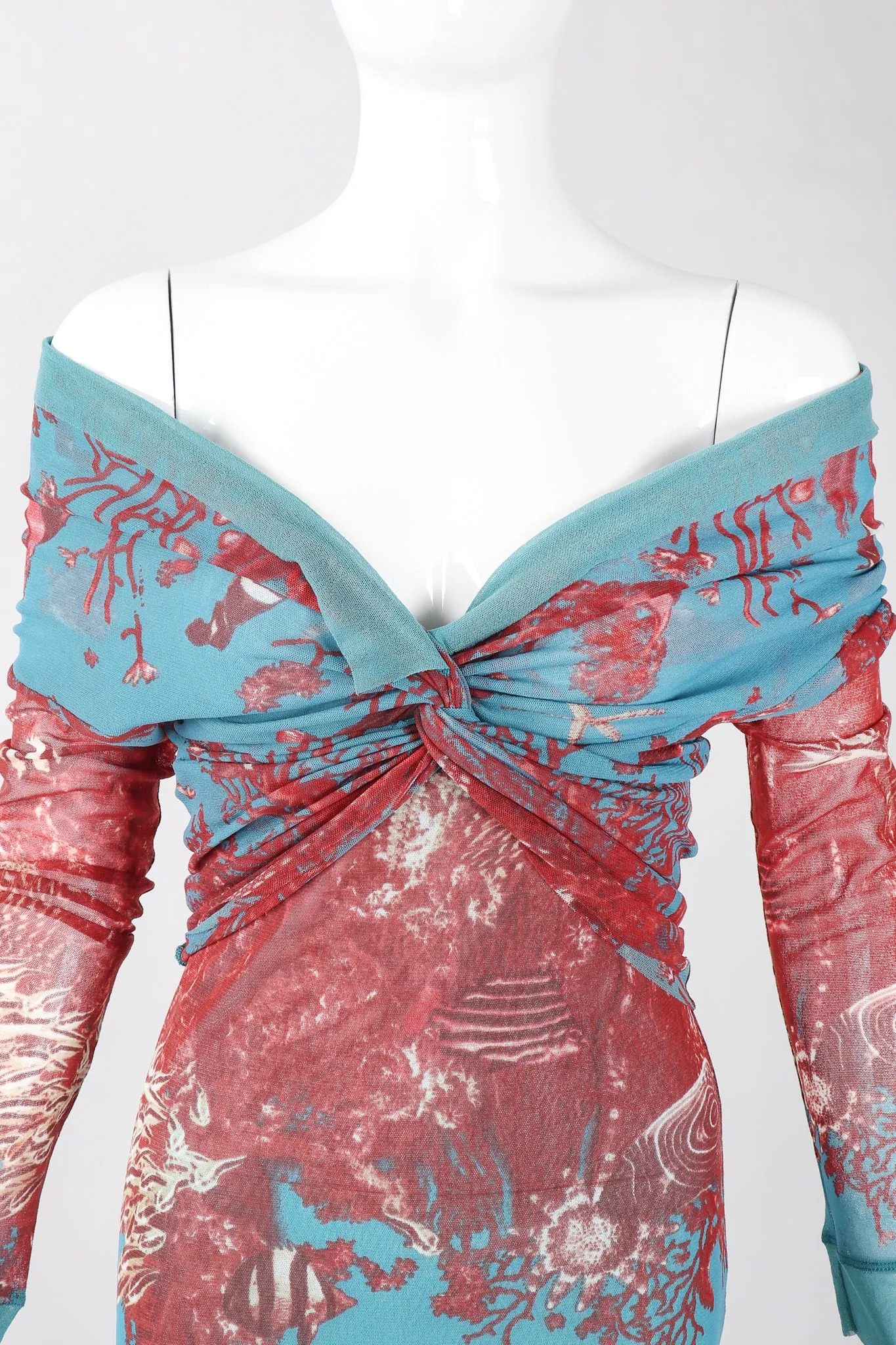 Soleil Mesh Coral Reef Dress