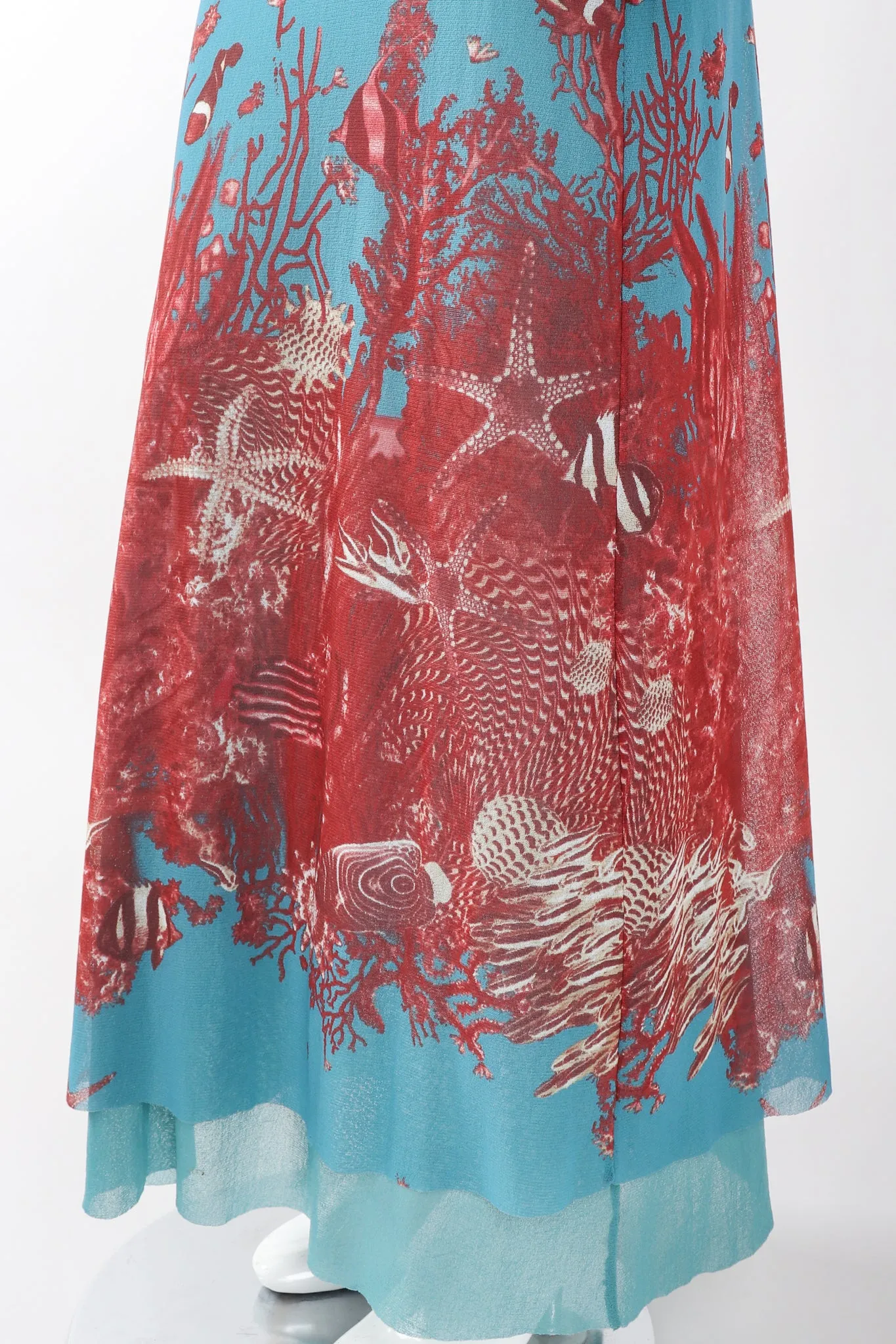 Soleil Mesh Coral Reef Dress