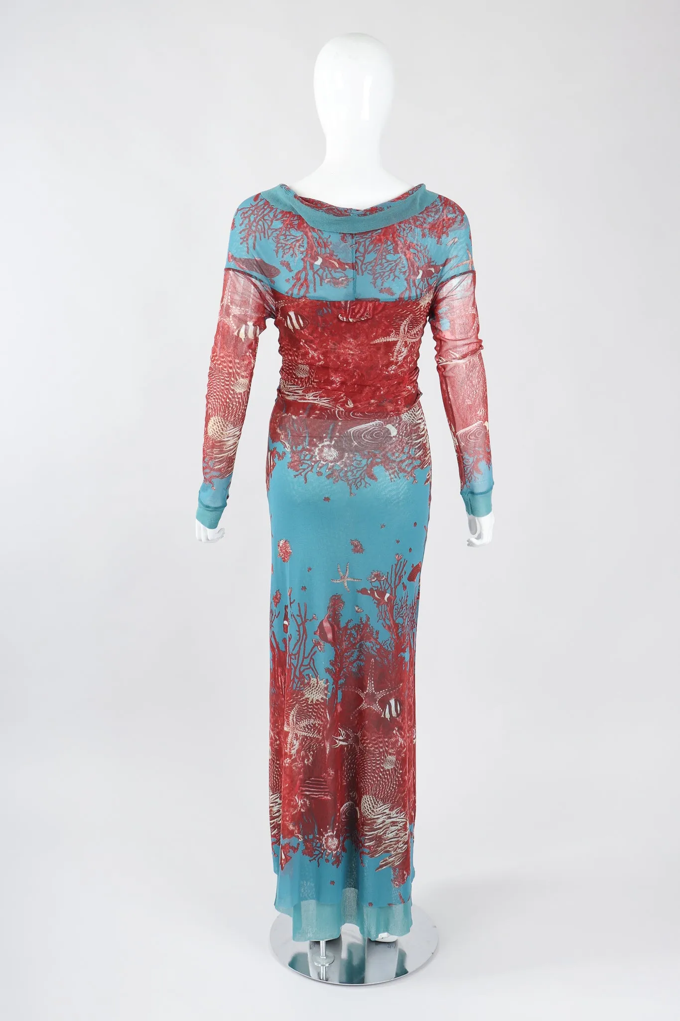 Soleil Mesh Coral Reef Dress