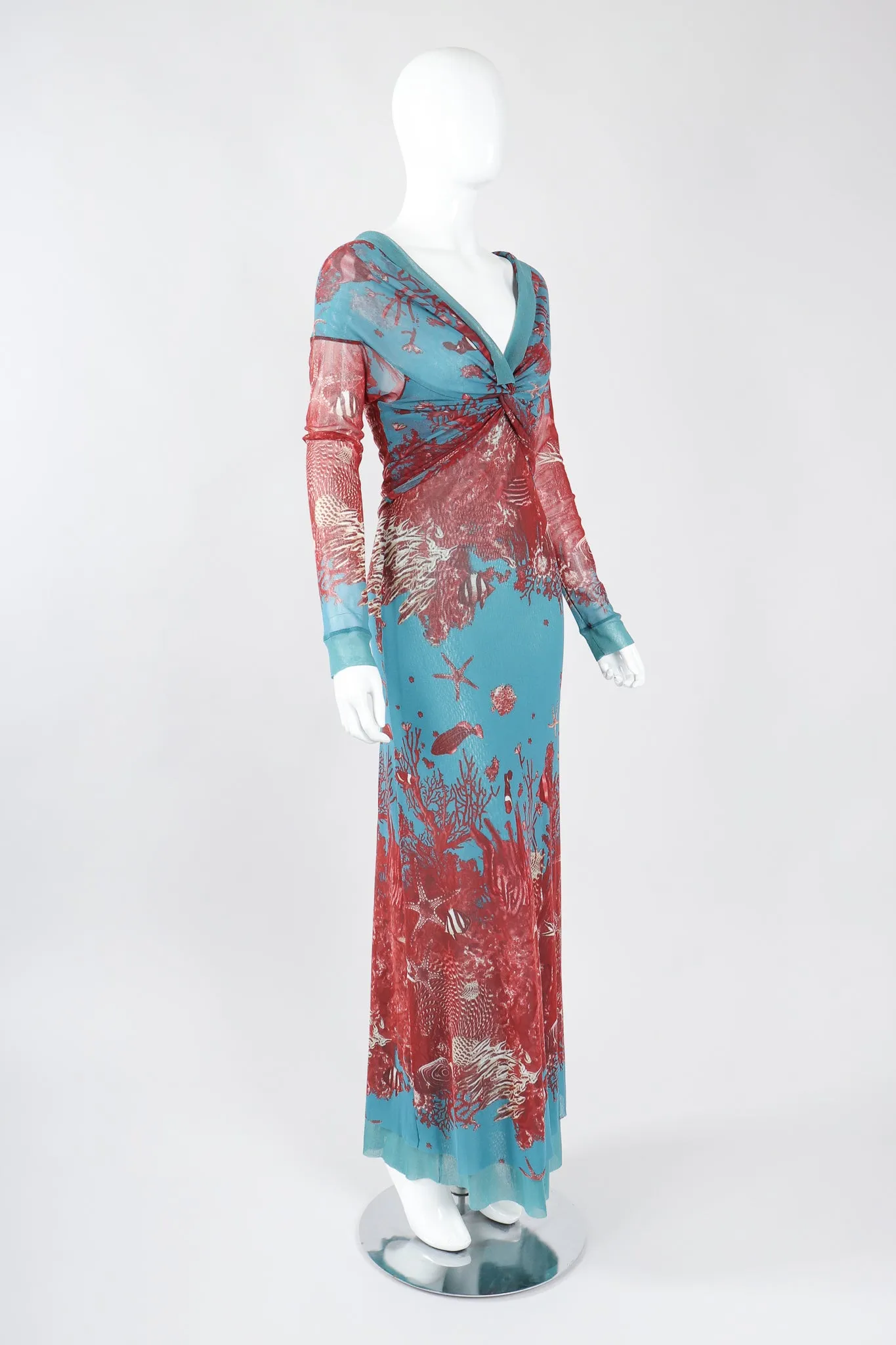 Soleil Mesh Coral Reef Dress