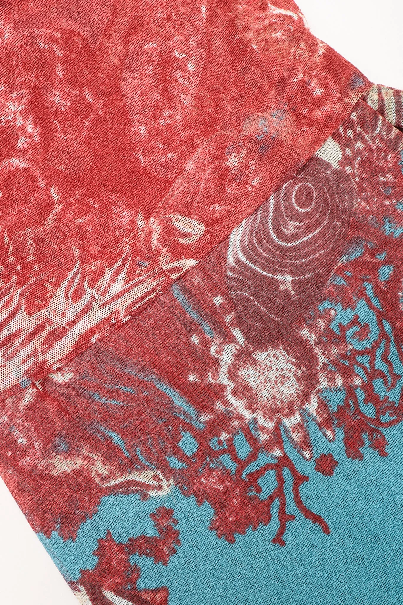 Soleil Mesh Coral Reef Dress