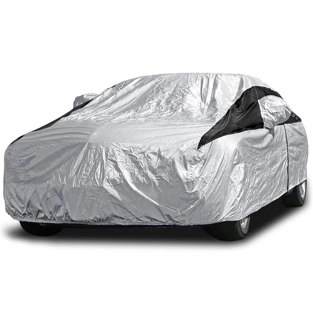 Titan Premium Multi-Layer PEVA Car Cover for Large Sedans 203-212 Inches Long