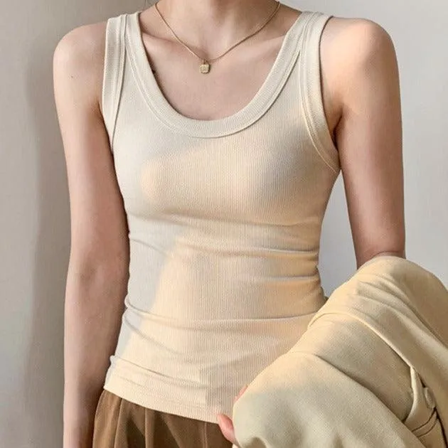 Vest inner Wear Sleeveless Blouse Women
