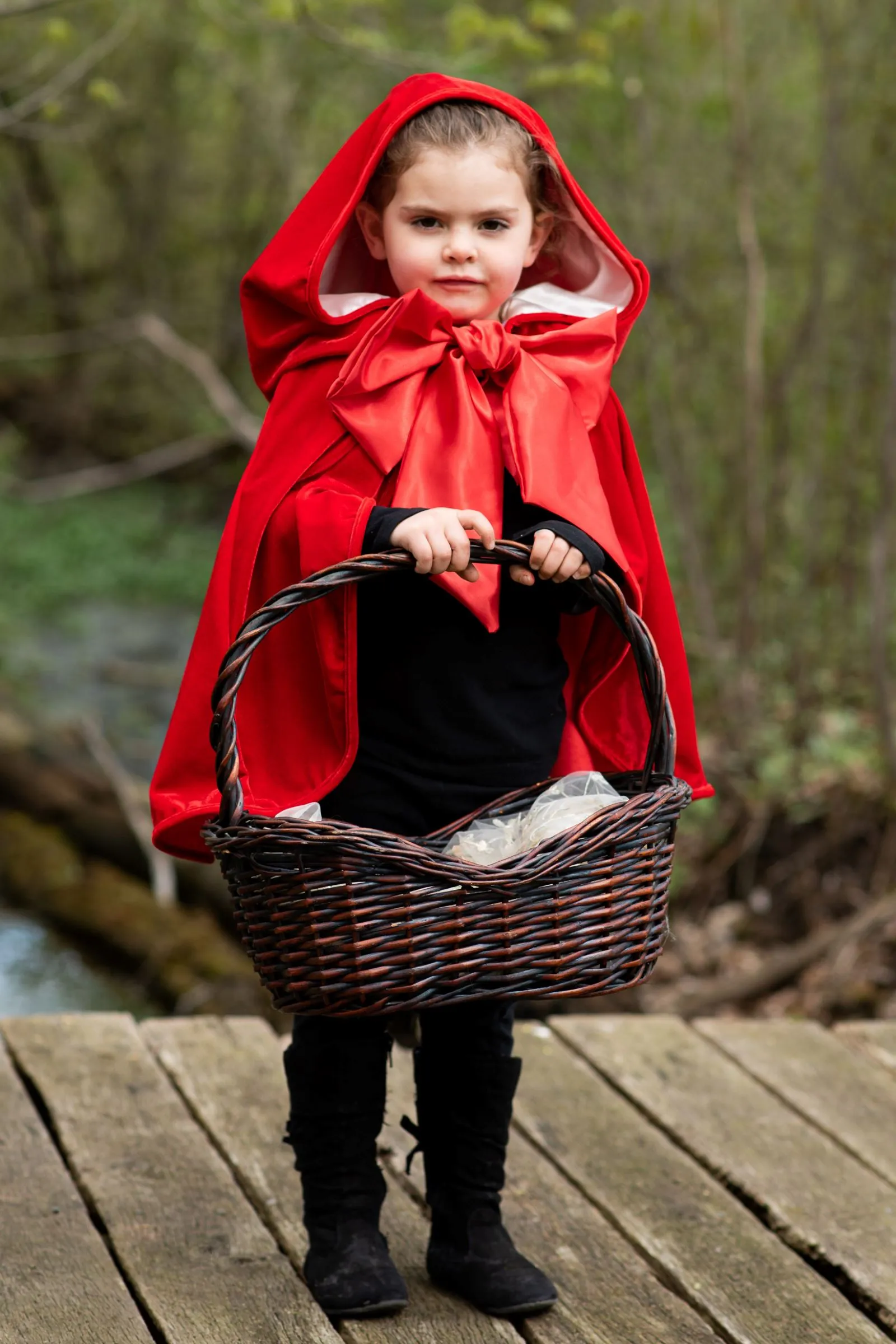 Woodland Storybook Little Red Riding Hood Cape